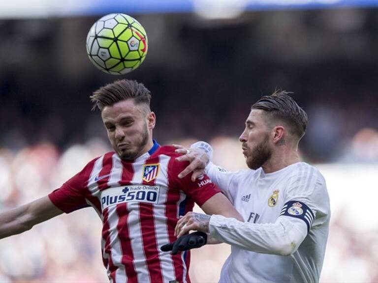 Atlético de Madrid vs Real Madrid. Foto: Getty Images