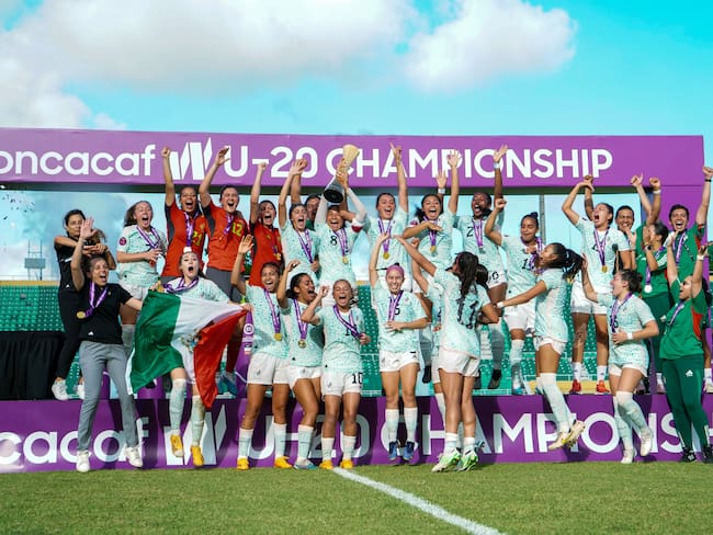 Selección Mexicana Sub 20 Femenil Femenil campeona del Premundial de Concacaf