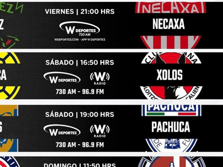 Jornada 2 W. Foto: W Deportes