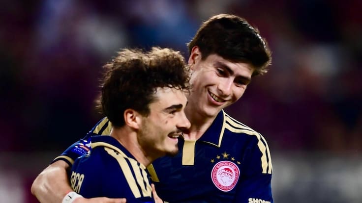 Armando ‘Hormiga’ González debuta con gol y asistencia en goleada del Olympiacos