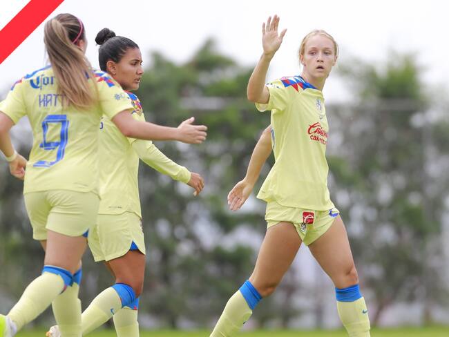 ¡Impresionante! América femenil arrancó el torneo con 25 goles en cinco juegos