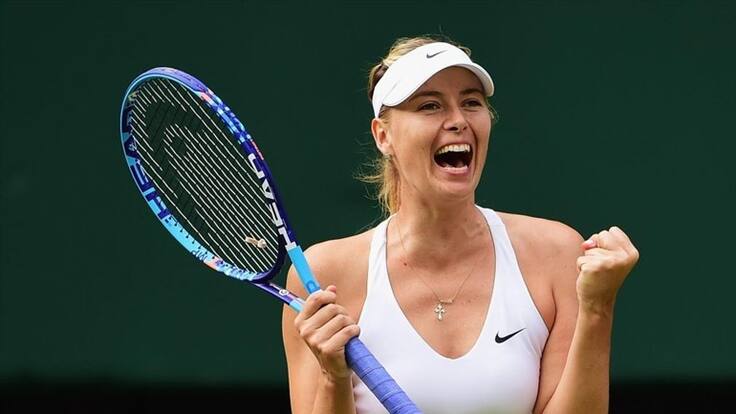Las fotos íntimas de Sharapova