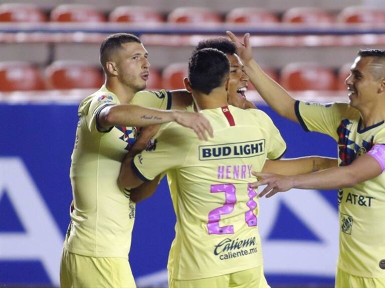 América festejado un gol. Foto: GettyImages