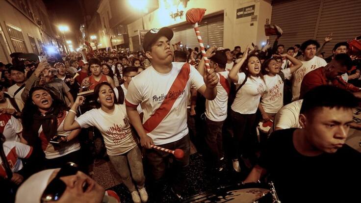 En Chile registraron un sismo en gol de Perú