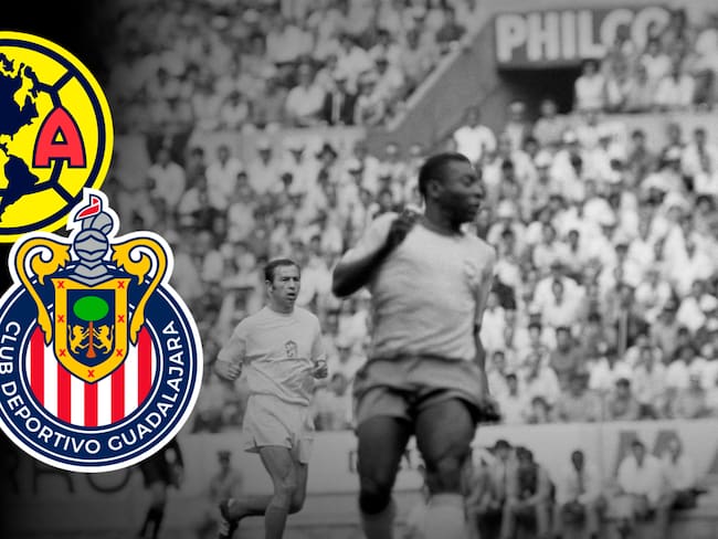 Pelé le marcó hat-trick a Chivas y doblete al América