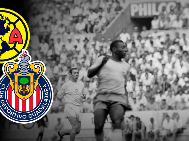 Pelé le marcó varios goles a América y Chivas