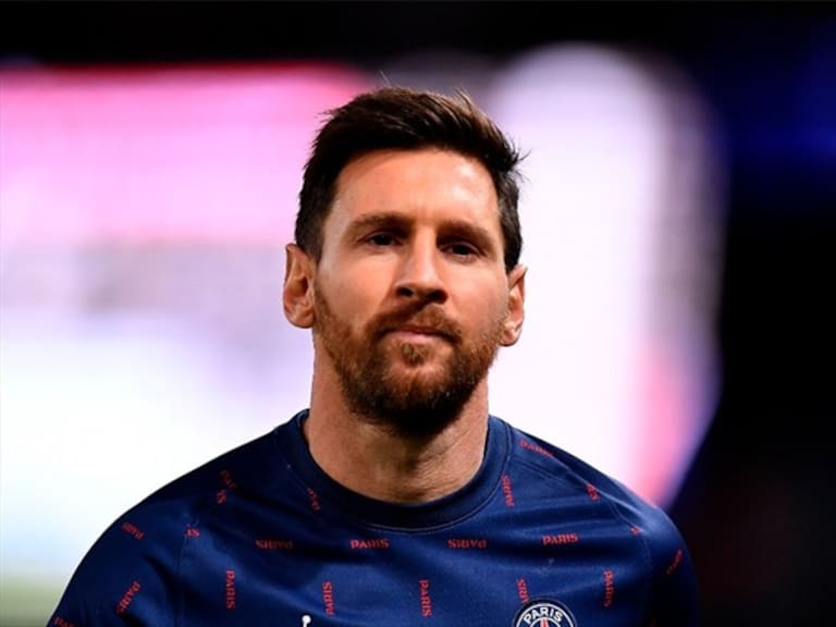 Messi con el PSG. Foto: getty