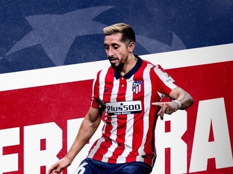 Héctor Herrera Atlético de Madrid en Champions League. Foto: W Deportes