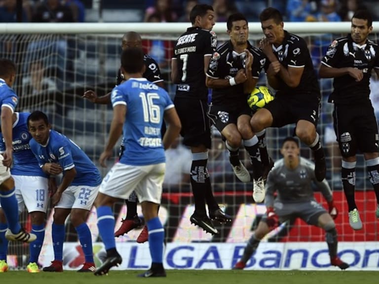 Cruz Azul vs Monterrey. Foto:Getty Images