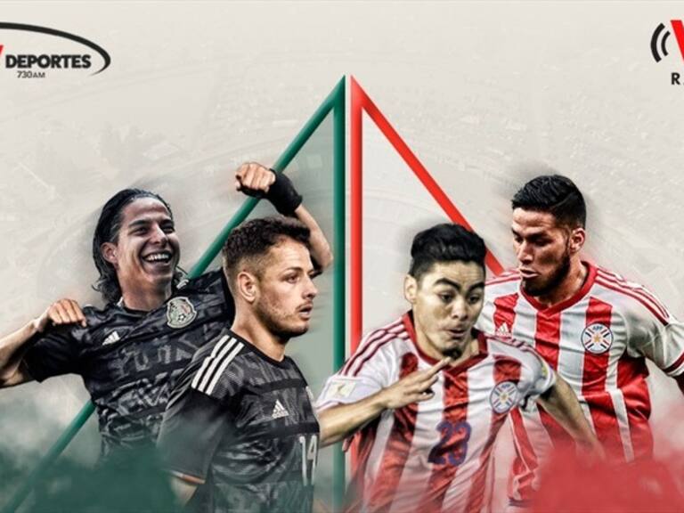 México vs Paraguay en vivo online . Foto: W Deportes