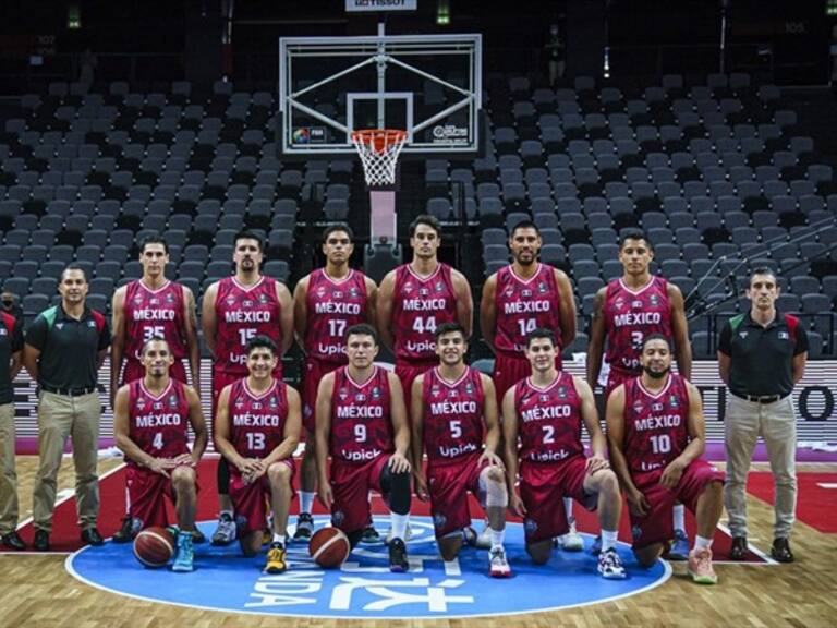 Selección Mexicana de Baloncesto. Foto: Twitter