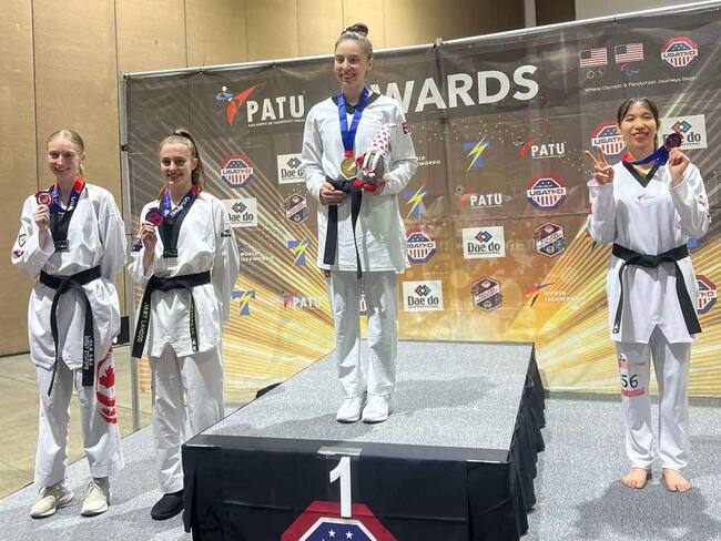 La mexicana Daniela Souza se corona en el Abierto de Taekwondo en Estados Unidos