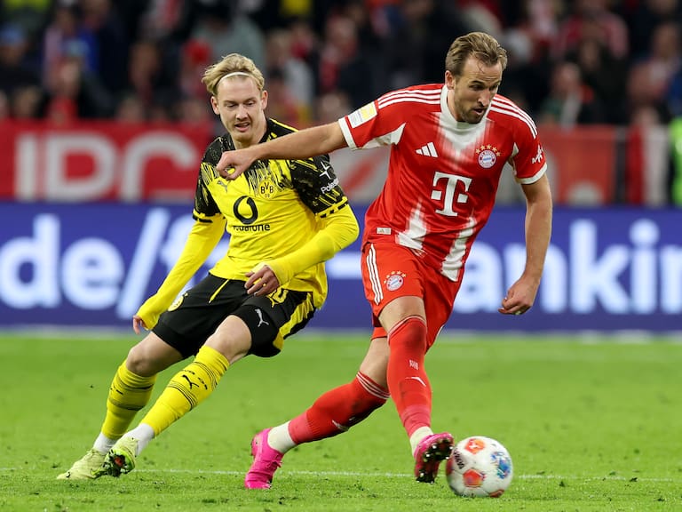 Harry Kane en duelo vs Borussia