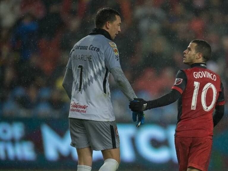 El América fue superado ampliamente por Toronto. Foto: Getty Images