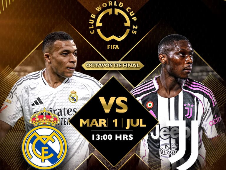 Madrid vs Juventus: EN VIVO, dónde, cuándo y a qué hora ver los Octavos de Final del Mundial de Clubes