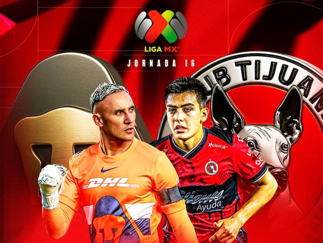 Pumas vs Xolos: EN VIVO, dónde, cuándo y a qué hora ver el juego de la Jornada 16 del Apertura 2025 Liga MX