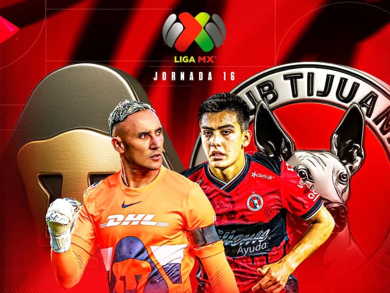 Pumas vs Xolos: EN VIVO, dónde, cuándo y a qué hora ver el juego de la Jornada 16 del Apertura 2025 Liga MX