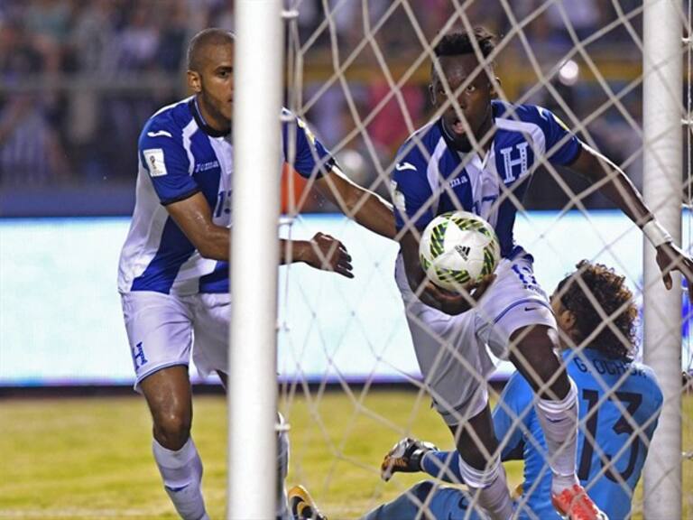 Honduras vino de atrás para derrotar a México. Foto: