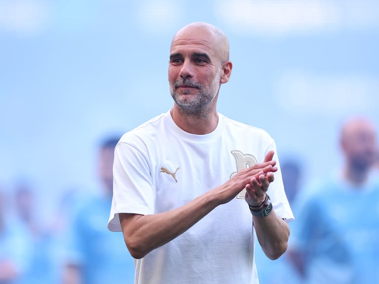 Pep Guardiola dejó ver su lado más personal