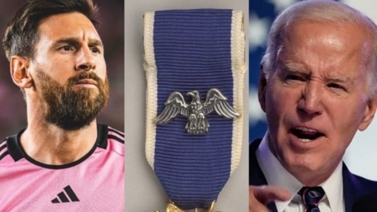 Lionel Messi se convierte en el único futbolista en recibir la medalla presidencial de la libertad de Estados Unidos; No asistió a la Casa Blanca