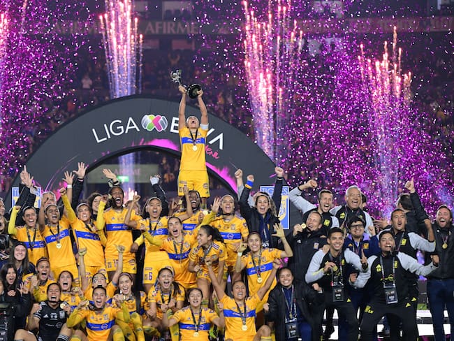 Tigres se corona campeona de la Liga MX Femenil por sexta ocasión en su historia