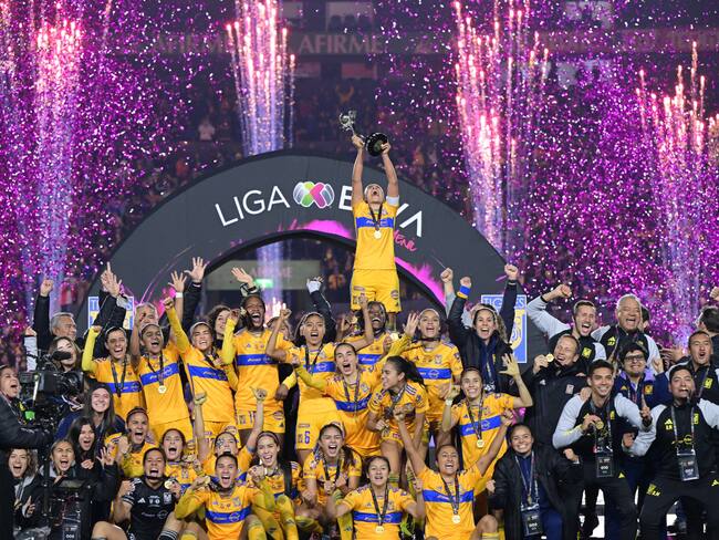 Tigres se corona campeona de la Liga MX Femenil por sexta ocasión en su historia