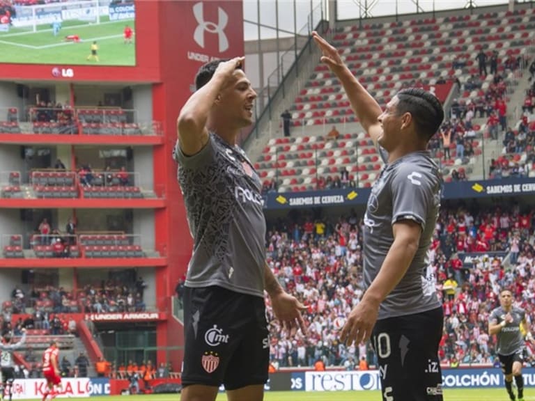 Necaxa se impone al Toluca. Foto: Mexsport