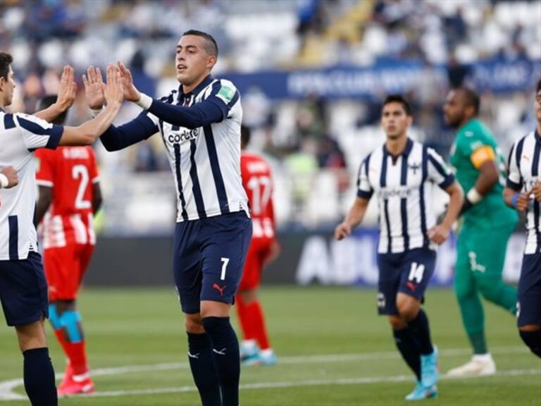 Funes Mori hizo 1 de los 3 goles de Monterrey. Foto: getty