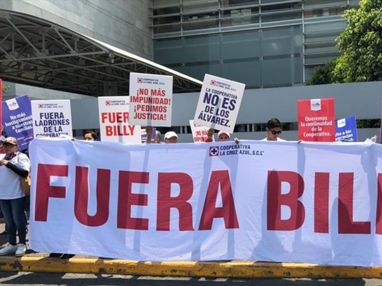 Protesta Guillermo Álvarez Cuevas. Foto: W Deportes