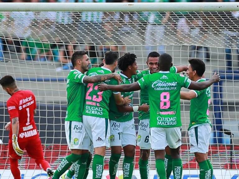 León festejando. Foto: Getty Images