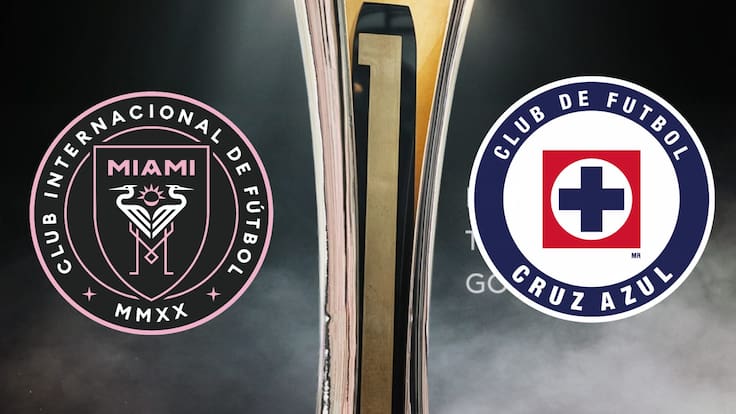 Cruz Azul vs Inter Miami EN VIVO: alineaciones, dónde. cuándo y a qué hora ver el Campeones Cup