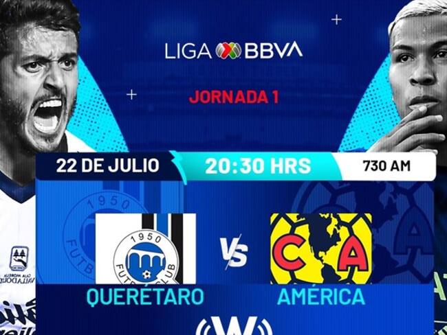 Gallos vs América, en vivo, Jornada 1, Apertura 2021, Grita México A21