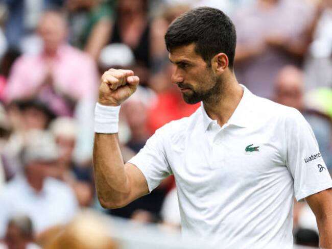 Novak Djokovic alcanzó 32 victorias seguidas en Wimbledon