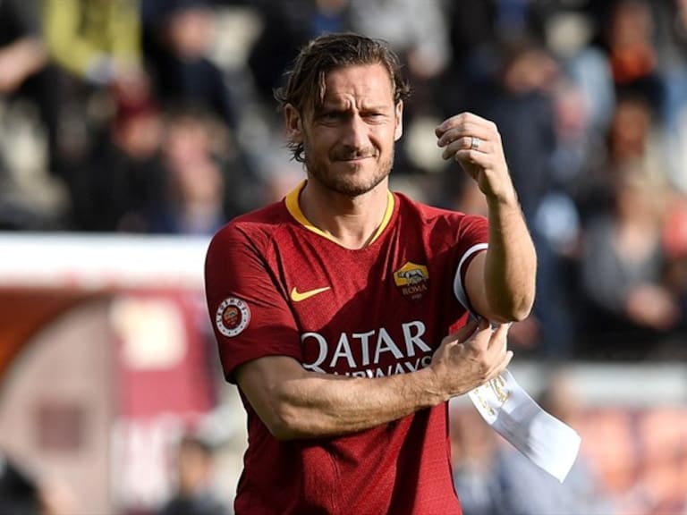 Francesco Totti se retiró de la Roma . Foto: Getty Images.