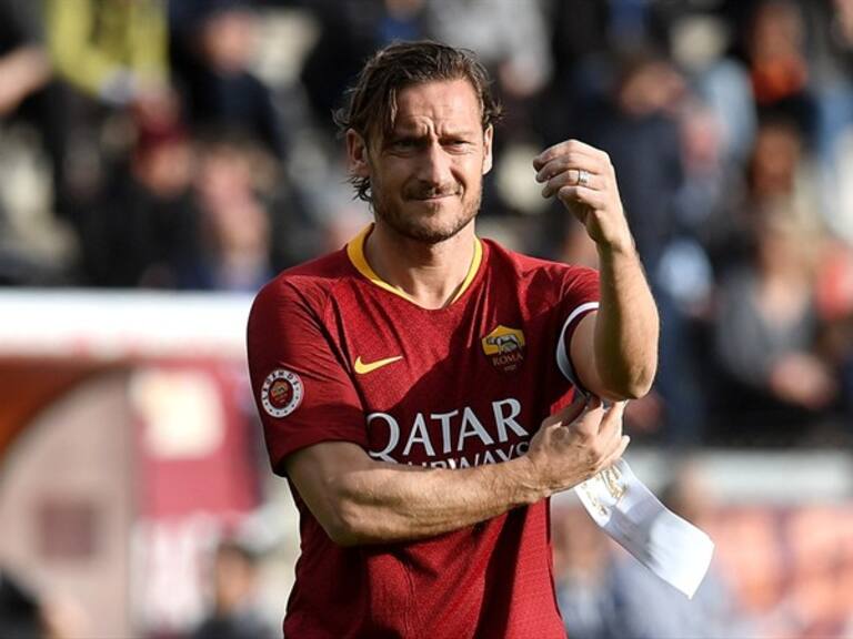 Francesco Totti se retiró de la Roma . Foto: Getty Images.