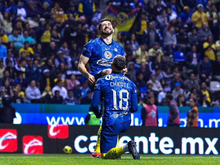 América regresa al Cuauhtémoc y le pega al Puebla en la Fecha 6; ¡Henry Martín marcó gol 100 en Liga MX!