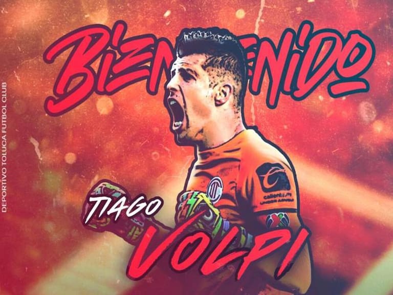 Tiago Volpi jugará en Toluca la próxima temporada