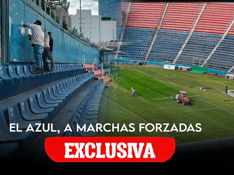 Estadio Azul trabaja a marchas forzadas para su regreso a primera