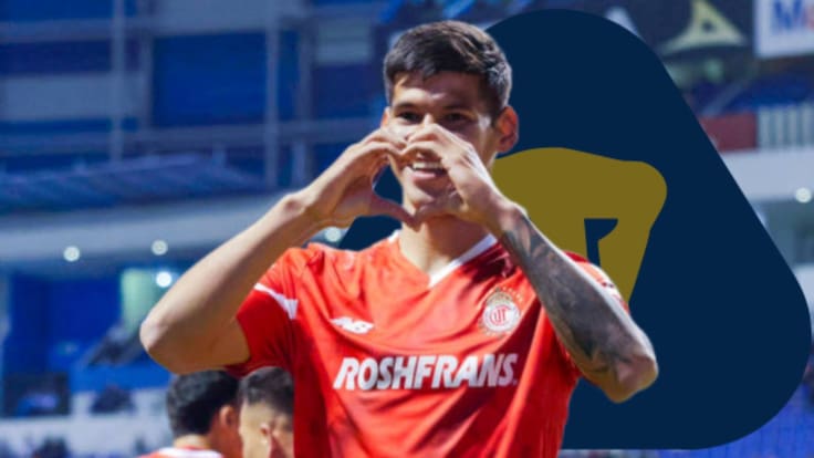 Robert Morales refuerza el ataque de Pumas tras su paso por Toluca