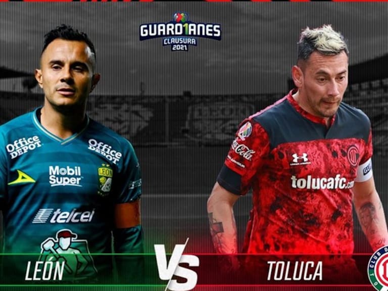 León vs Toluca. Foto: Wdeportes