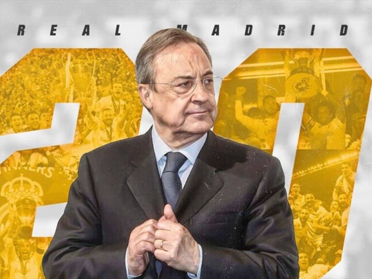 Florentino Pérez Real Madrid. Foto: W Deportes