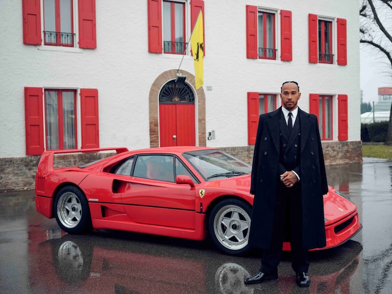 Lewis Hamilton llega a Maranello para comenzar una nueva era con Ferrari