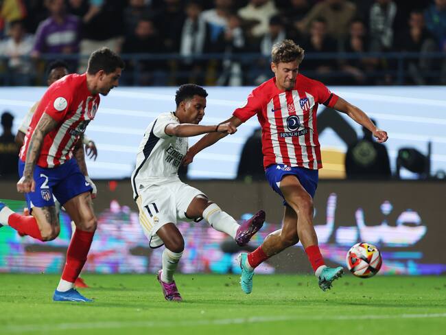 Real Madrid eliminó al Atlético de Madrid en la Supercopa