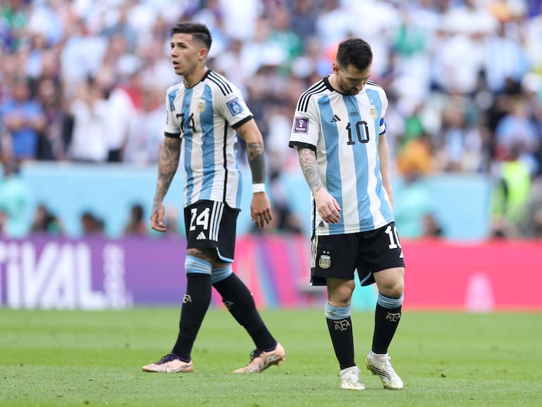 Argentina perdió ante Arabia Saudita.