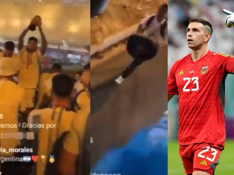 DIBU MARTÍNEZ  FUE MALO CON UN AFICIONADO MEXICANO