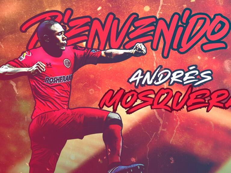 Andrés Mosquera se convierte en nuevo jugador de los Diablos Rojos del Toluca