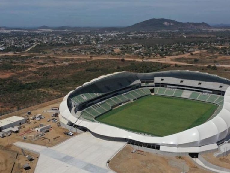 Nuevo estadio de Mazatlán. Foto: Twitter