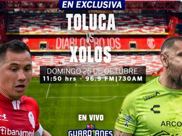 Toluca vs Xolos. Foto: W Deportes