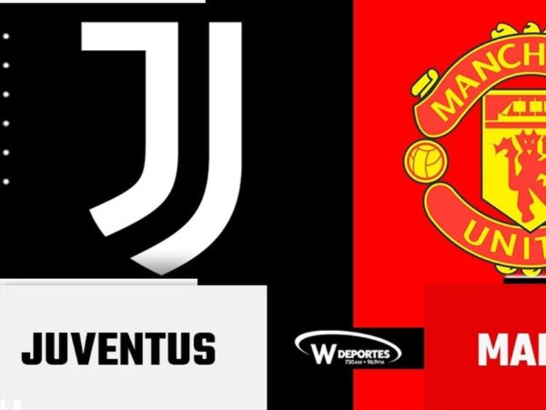 Juventus vs Manchester United . Foto: W Deportes