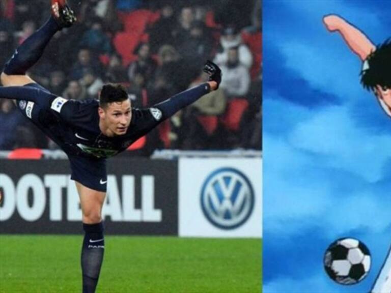 Julian Draxler fue comparado en Twitter con el protagonista de "Los Supercampeones". Foto: Especial